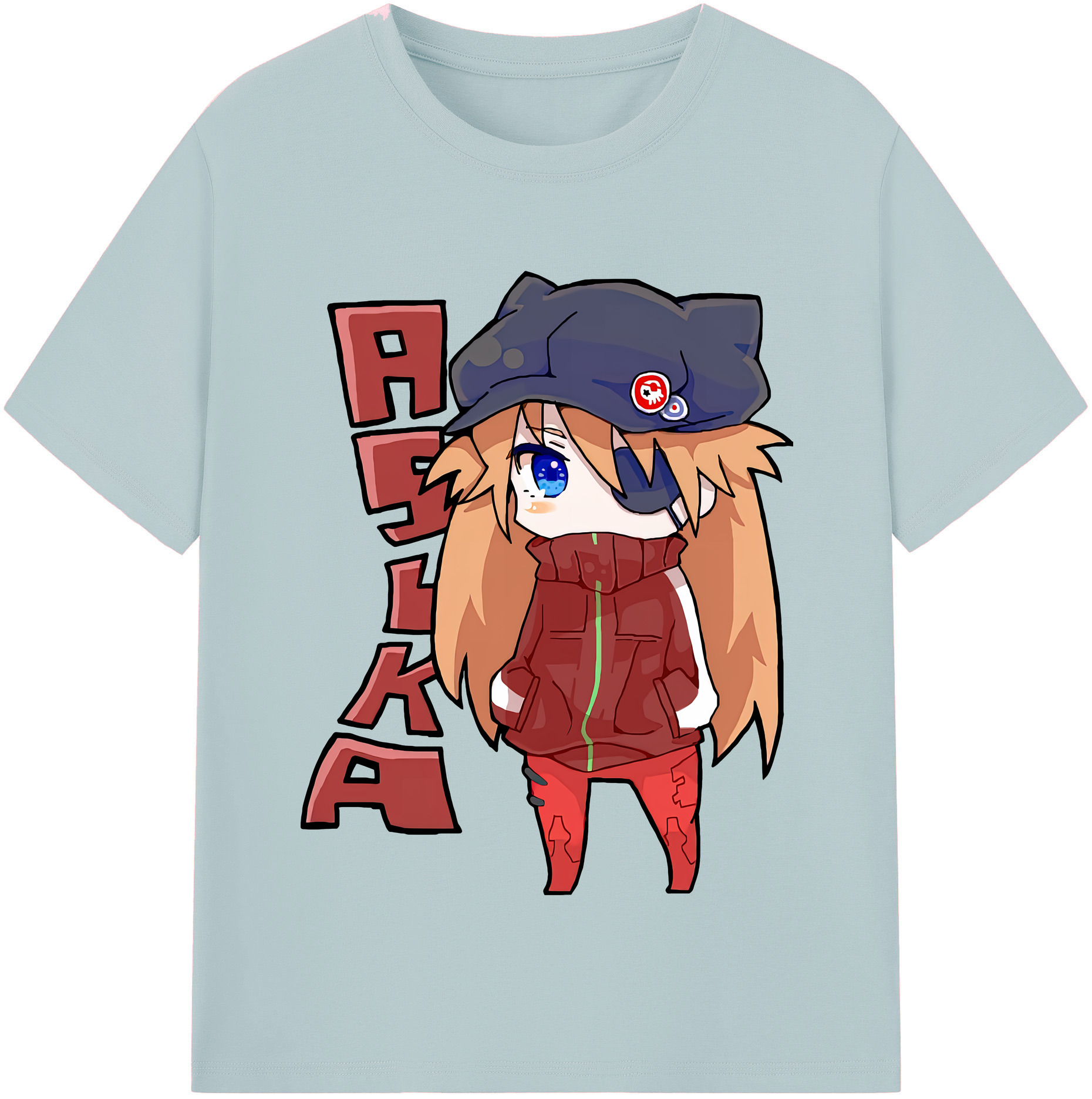 （画像用） EVA 新世紀エヴァンゲリオン 綿100％半袖Tシャツ（フロントプリント）